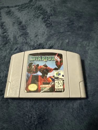 Star Fox 64 Nintendo N64 Authentic Game Cartridge, Tested