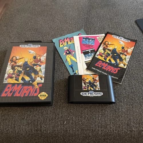 Ex-Mutants (Sega Genesis, 1992) Authentic Cib