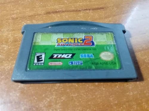 Sonic Advance 2 (Nintendo Game Boy Advance GBA, 2003) *TESTED*