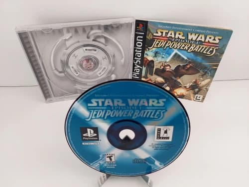 Star Wars: Episode I: Jedi Power Battles (Sony PlayStation 1, PS1) CIB Complete