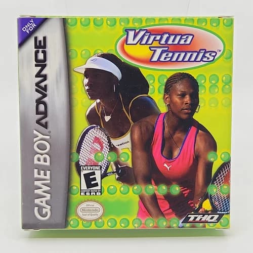 Nintendo Gameboy Advance Boxed Video Game - Virtua Tennis - CIB Complete