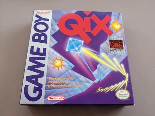 QIX Nintendo GAME BOY - CIB