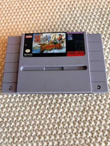 HOOK SNES Game (1991, Super Nintendo Entertainment System) Tested- Ships Fast!!