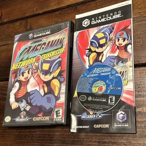 Mega Man Network Transmission (Nintendo GameCube, 2003) CIB