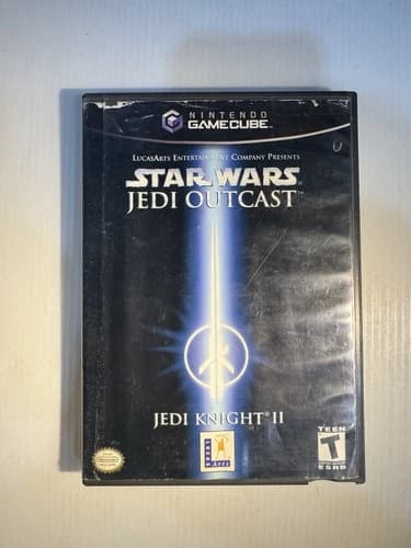 Star Wars: Jedi Knight II Jedi Outcast (Nintendo GameCube) Tested & Working Game