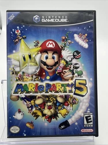 Mario Party 5 Nintendo GameCube Game Complete CIB Tested Working READ