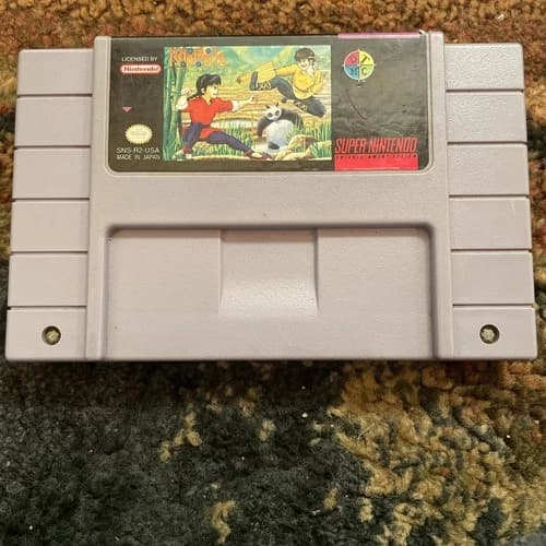 Ranma 1/2: Hard Battle (Super Nintendo SNES, 1994) *Cart Only* Authentic Tested!