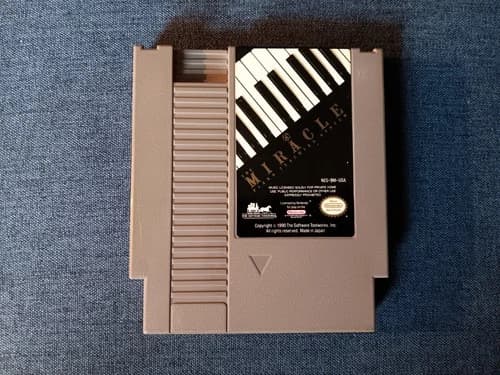 Miracle Piano (Software Toolworks, 1990) NES Game Cart Only, Tested & Working