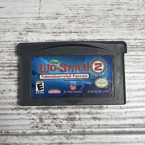 Lilo Stitch 2: Hamsterviel Havoc (Disney) Nintendo Game Boy Advance GBA (TESTED)