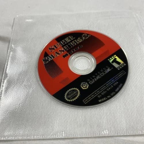 TESTED Super Smash Bros Melee (Nintendo GameCube, 2001) Disc Only GCN