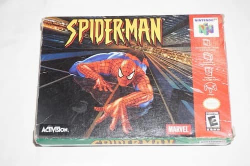 Spider-man (Nintendo 64 N64) Complete in Box CIB