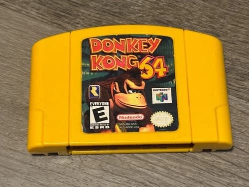 Donkey Kong 64 Nintendo 64 N64 Cleaned & Tested Authentic