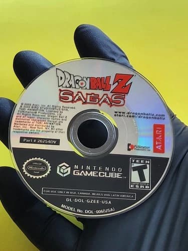 Dragon Ball Z: Sagas Nintendo GameCube 2005 Video Game dragonball DISC ONLY