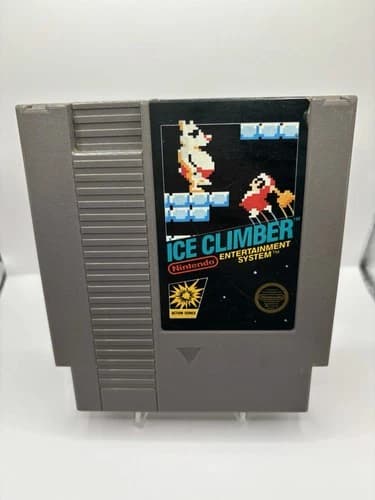 Ice Climber- Nintendo Entertaiment system NES, game, Authentic