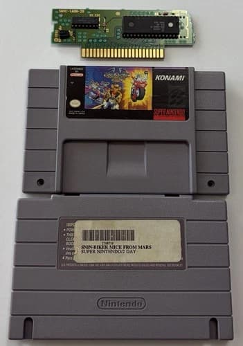 Biker Mice From Mars (Super Nintendo SNES, 1994) Authentic Cart Only *TESTED*
