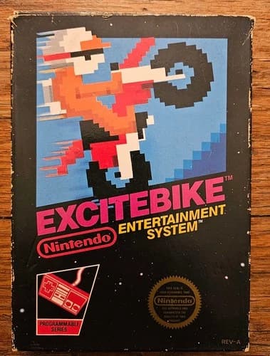 Excitebike CIB - NES - Great condition - Working - Slightly worn box