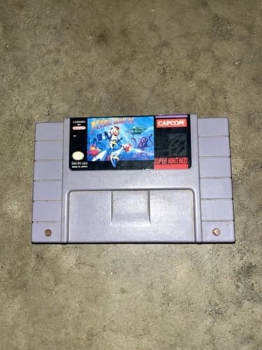 Capcom Mega Man X SNES Mega Man X Series NTSC-U/C Game Cartridge