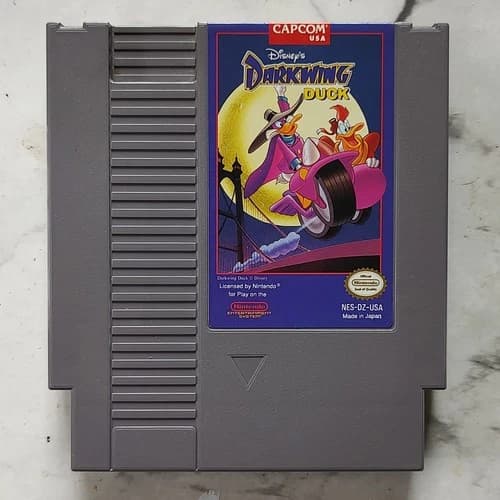 Darkwing Duck Nintendo NES Clean Cartridge