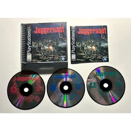 Juggernaut (PS1 PlayStation 1)works Complete CIB🔥Good shape!