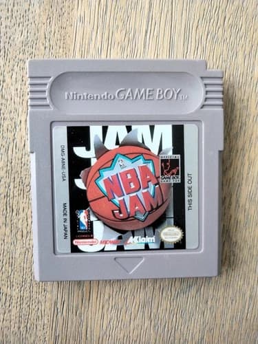 NBA Jam (Nintendo Game Boy, 1994) Authentic Cartridge Only