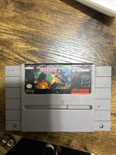 Gradius III Nintendo SNES, 1991 Cartridge Only Tested