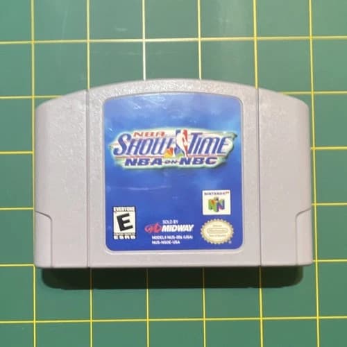 Authentic NBA Showtime: NBA on NBC Tested and working for Nintendo 64 N64