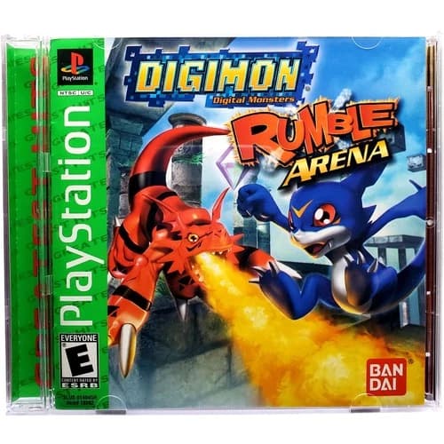 Digimon Rumble Arena Greatest Hits - Sony Playstation PS1 Tested 1Y Guarantee