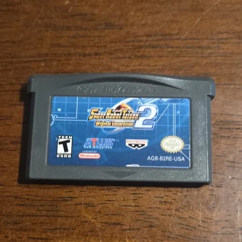 Atlus Super Robot Taisen Original Generation 2 Nintendo Game Boy Advance Cartri…