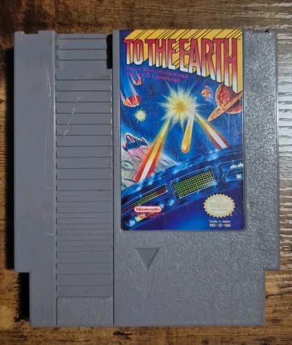 To the Earth (Nintendo Entertainment System, 1990) Cart Only Tested & Working