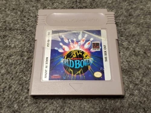 World Bowling (Nintendo Game Boy, 1990) GB Tested & Working