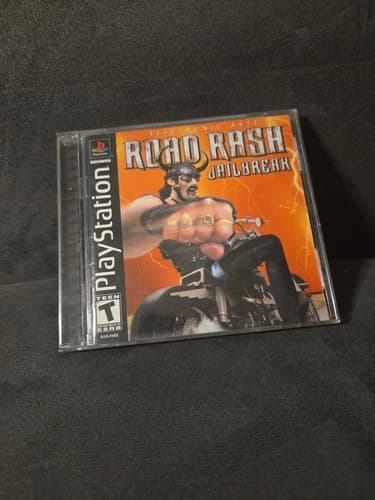 Road Rash: Jailbreak (Sony PlayStation 1, PS1, 2000) PS1 CIB Complete - Tested