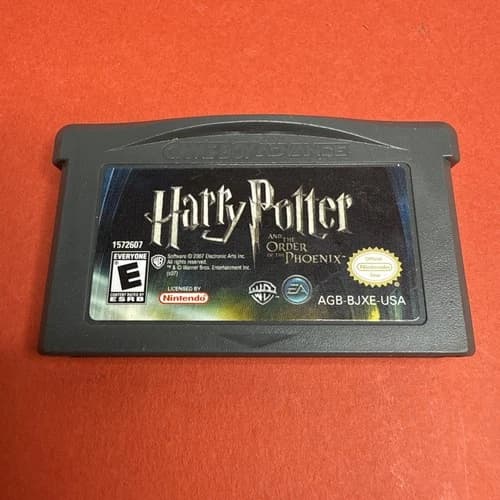 Harry Potter And The Order Of The Phoenix (Gameboy Advance) Nintendo GBA TESTED