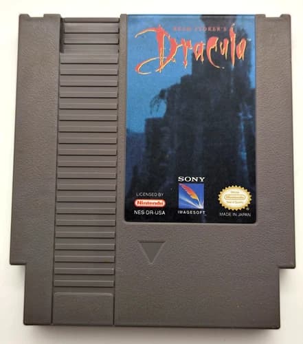 Bram Stoker's Dracula (Nintendo NES, 1993) *Cart Only* Authentic Tested Cleaned!