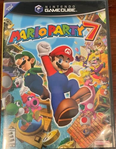 Mario Party 7 - Nintendo GameCube, 2005 CIB With Manual *TESTED*