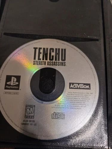 PS1 Tenchu Stealth Assassins (PlayStation 1 1998) Disc Only Tested