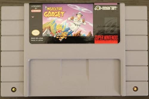 Inspector Gadget SNES Authentic Cartridge Only Tested