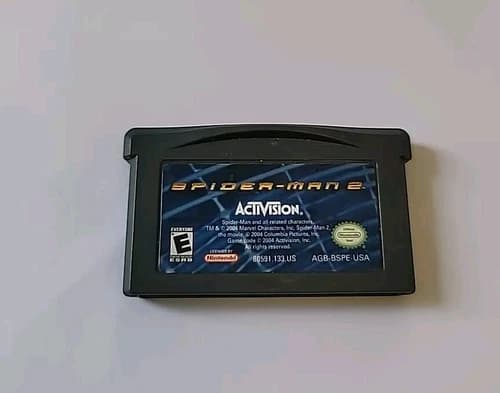 Spider-Man 2 Spiderman 2(Game Boy Advance)GBA Game Cart Only Tested