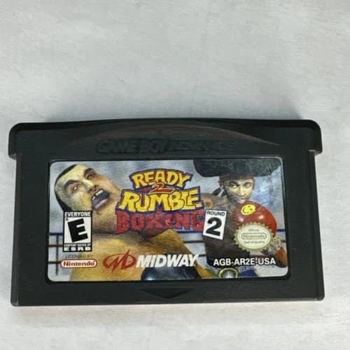 Ready 2 Rumble Boxing: Round 2 (Nintendo GBA, 2001) – Authentic Cartridge Tested