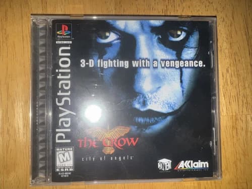 Crow: City of Angels (Sony PlayStation 1, 1997) PS1 CIB Complete Tested Works!