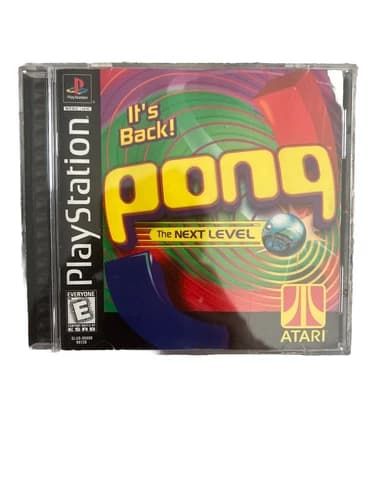 Pong: The Next Level - PlayStation 1 - PS1 1999 COMPLETE CIB