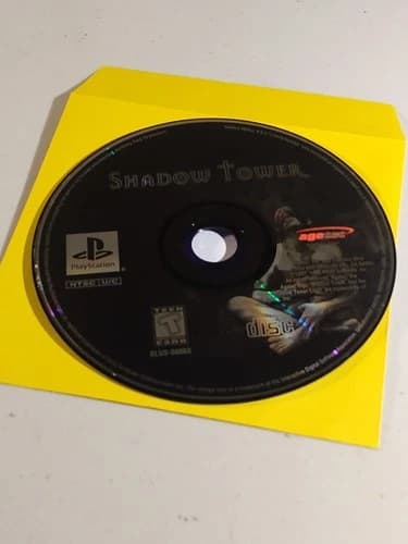 Shadow Tower PS1 Game DISC ONLY