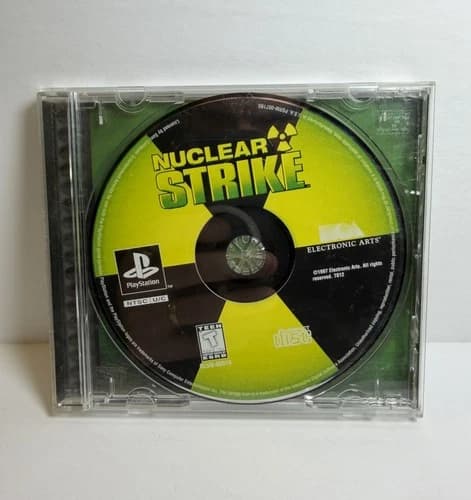 Nuclear Strike (Sony PlayStation 1, 1997) PS1 - Tested