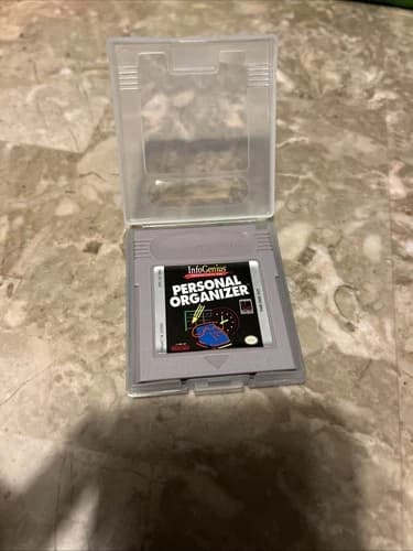 Nintendo Game Boy InfoGenius Productivity Pak: Personal Organizer - Cart Tested