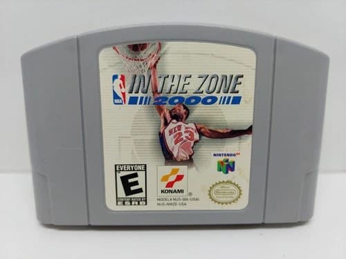 NBA In The Zone 2000 N64 (Nintendo 64, 2000) LOOSE CART ONLY