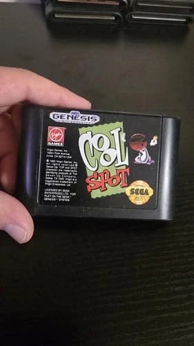 Cool Spot Sega Genesis 1993 Cart Only Tested & Works!