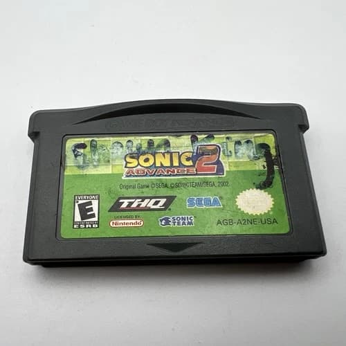 Sonic Advance 2 (Nintendo Game Boy Advance, 2003) GBA