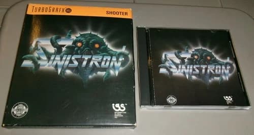 Sinistron TurboGrafx 16 complete in box