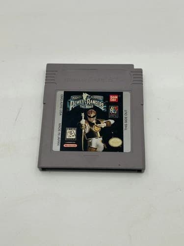 Nintendo GameBoy Mighty Morphin Power Rangers the Movie Cartridge Tested - Used