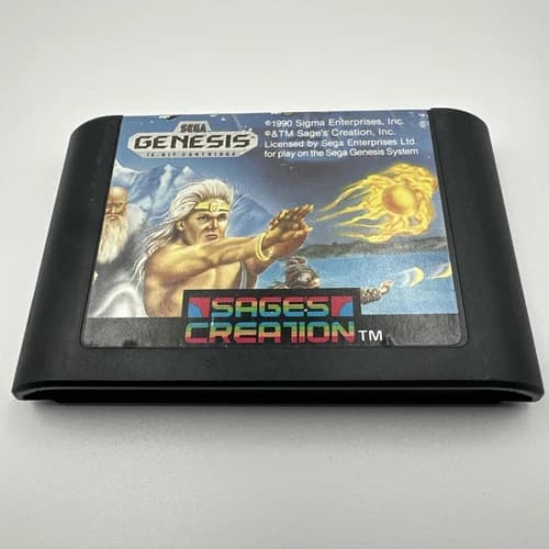 Shadow Blasters (Sega Genesis, 1990) Authentic Tested Sages Creation Loose
