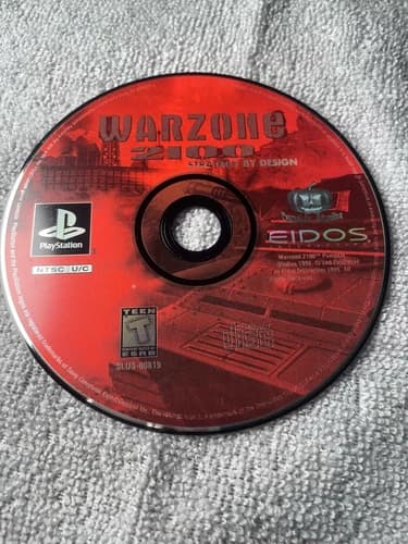 Warzone 2100 (PlayStation 1 PS1) Disc Only Fully Tested!